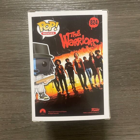 Funko Pop! The Warriors Baseball Fury No. 824 Toy Tokyo Limited Edition - Picture 6 of 6